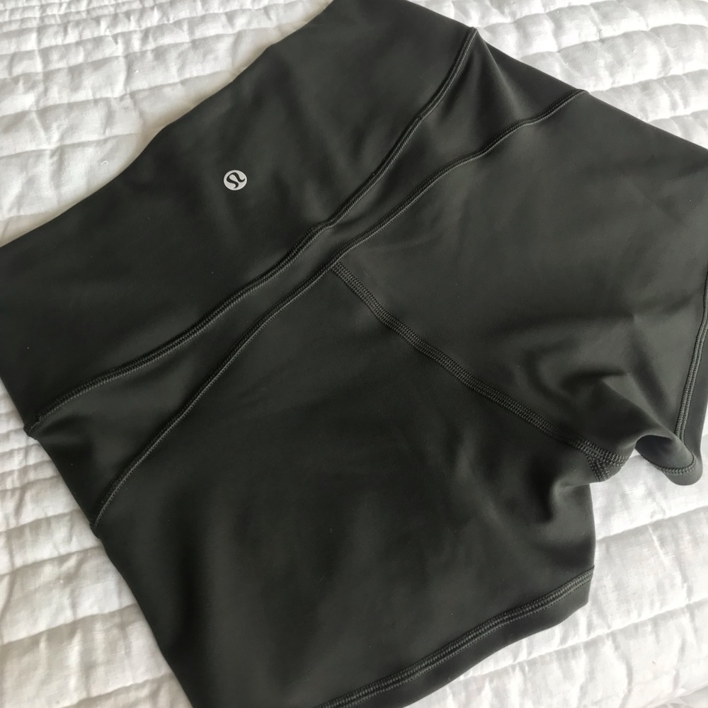 Lululemon in movement shorts